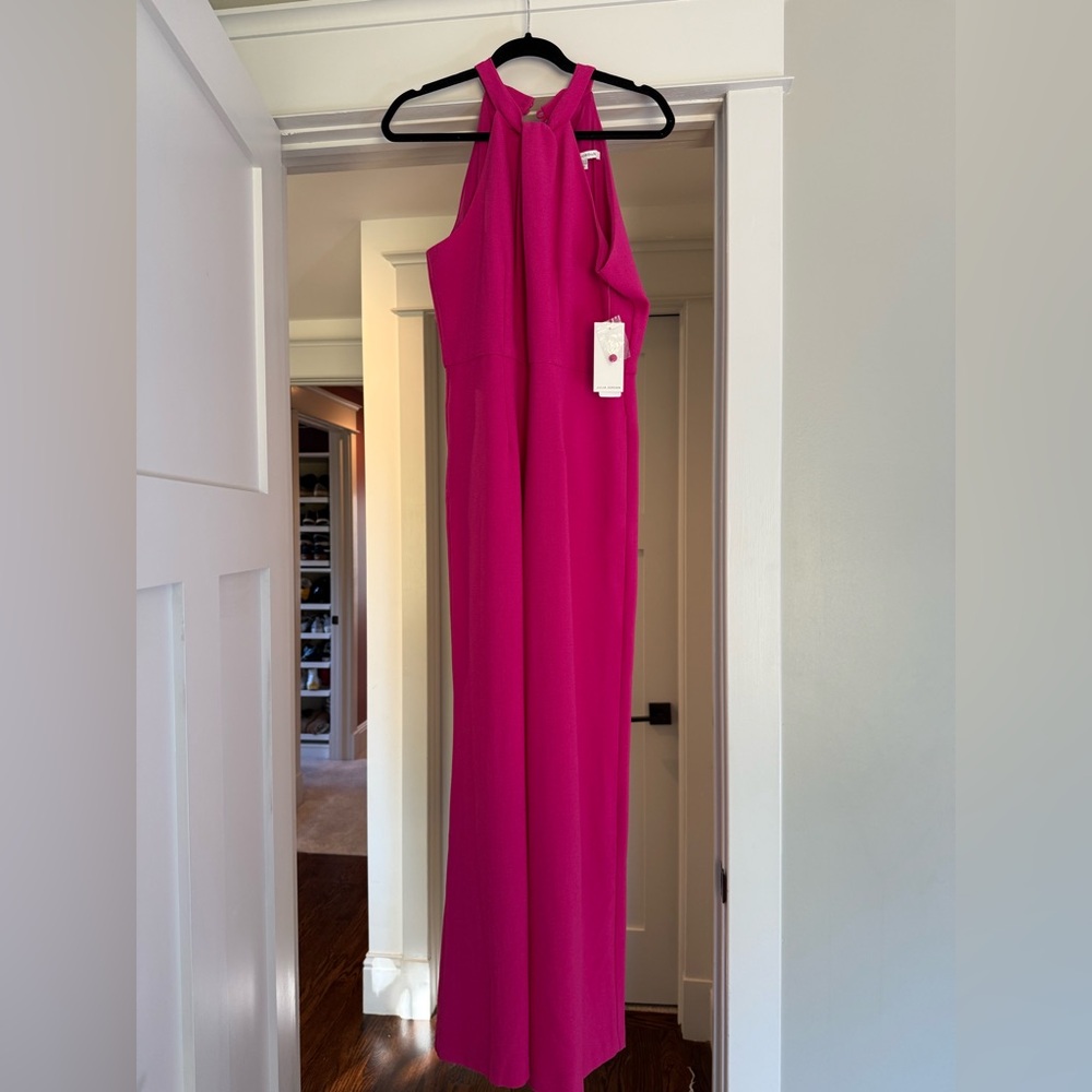 Julia Jordan Vibrant Pink Jumpsuit